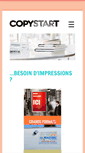 Mobile Screenshot of copystart.ch