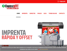 Tablet Screenshot of copystart.es
